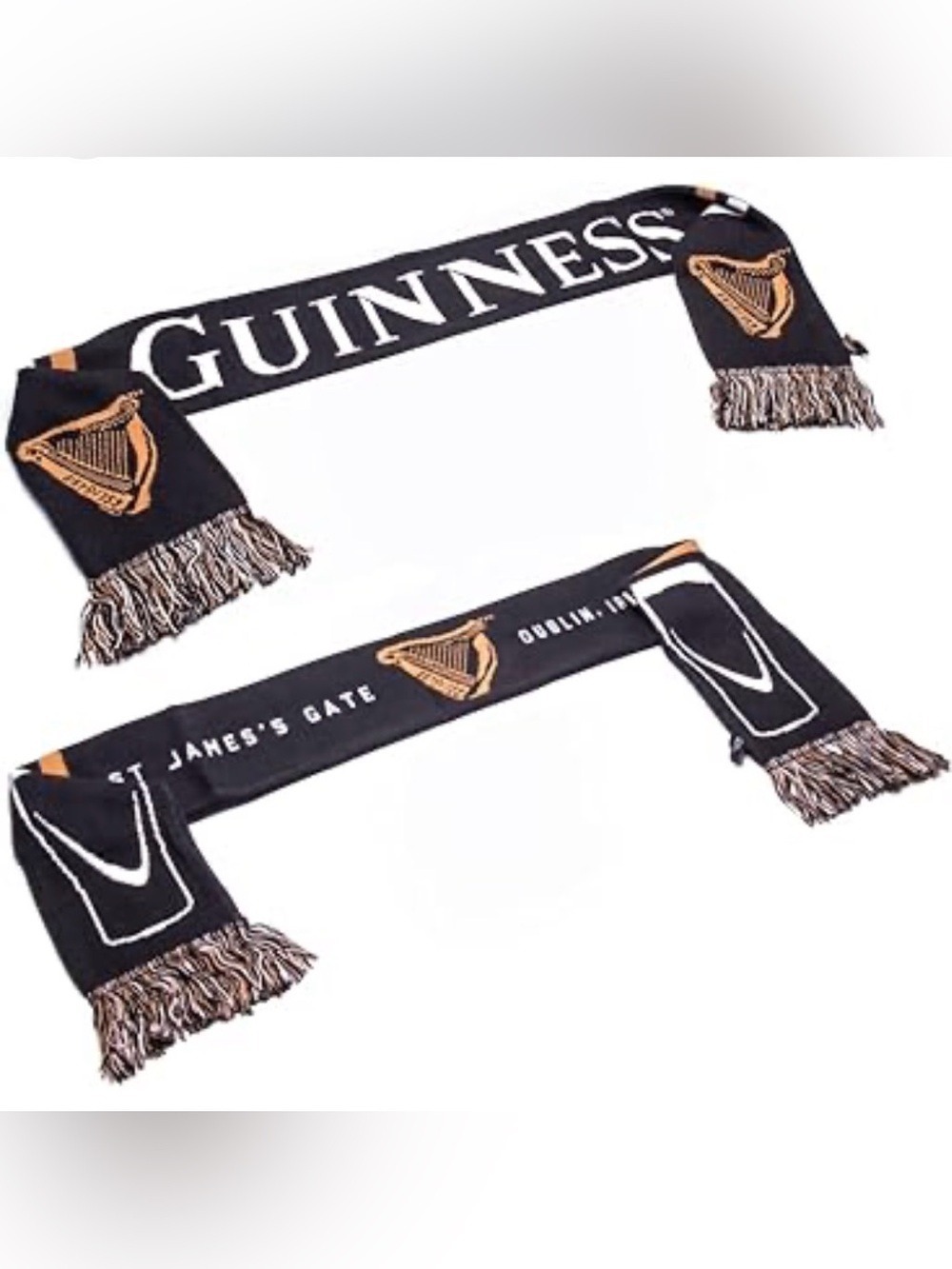 GUINNESS SPORTS SCARF OFFICIAL MERCH SOCCER SCARF ⚽️WORLD CUP⚽️
